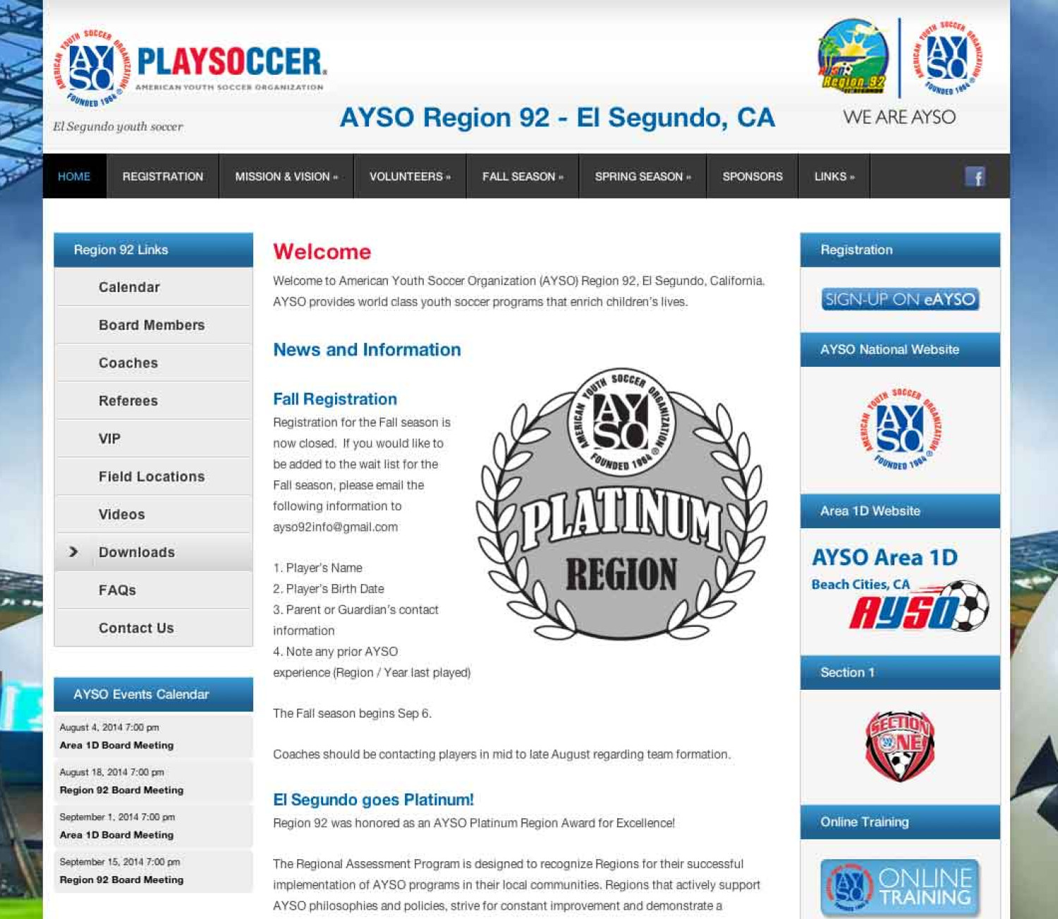 AYSO Region 92