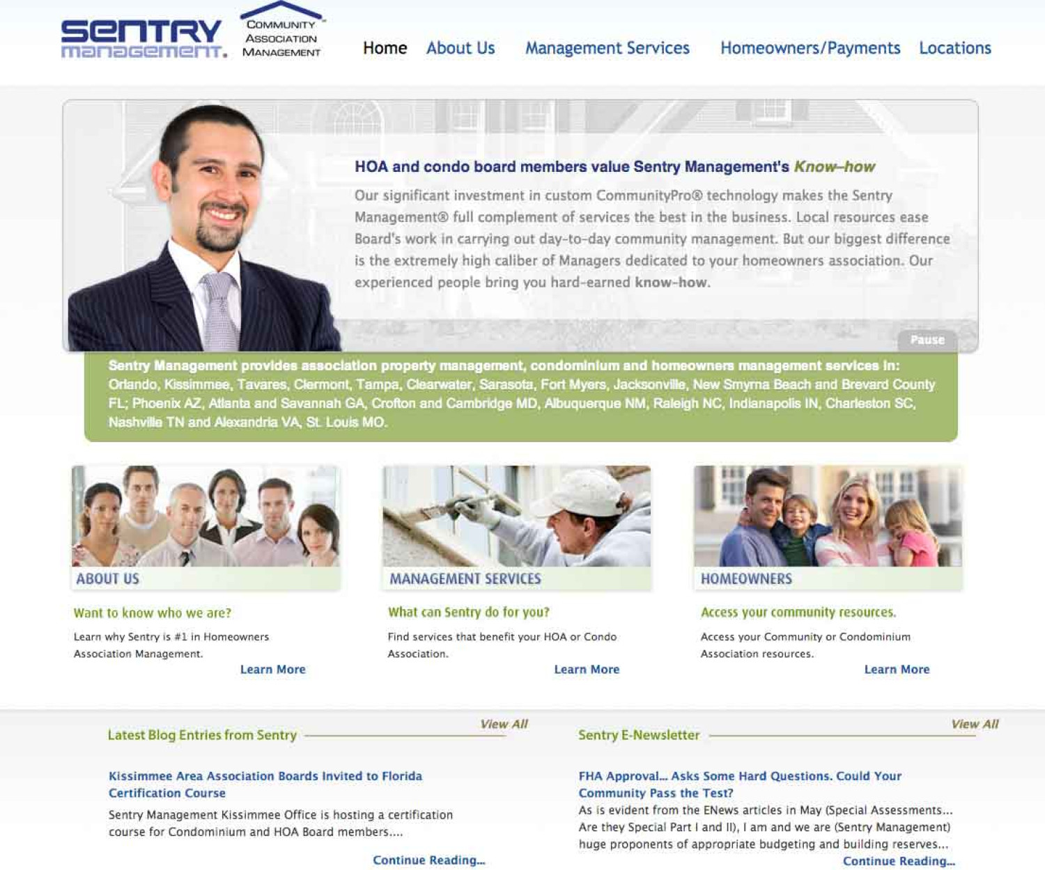 Sentry Management