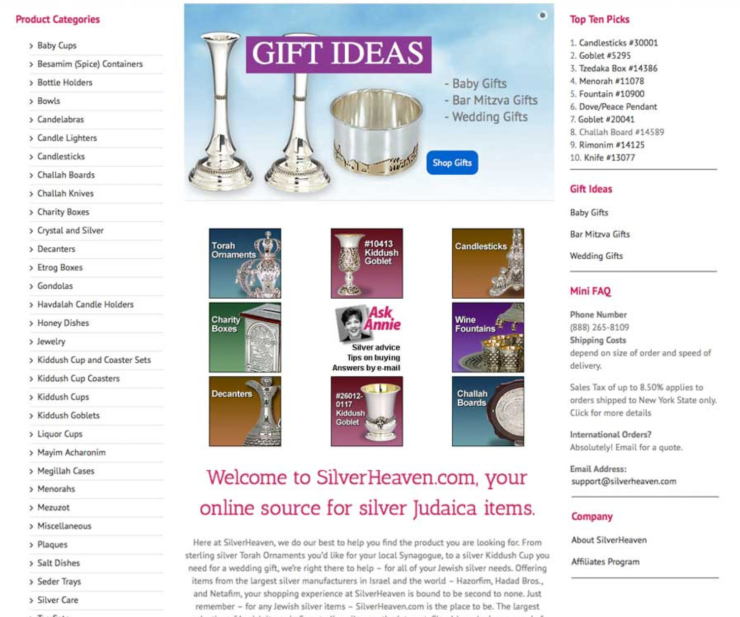 Website development