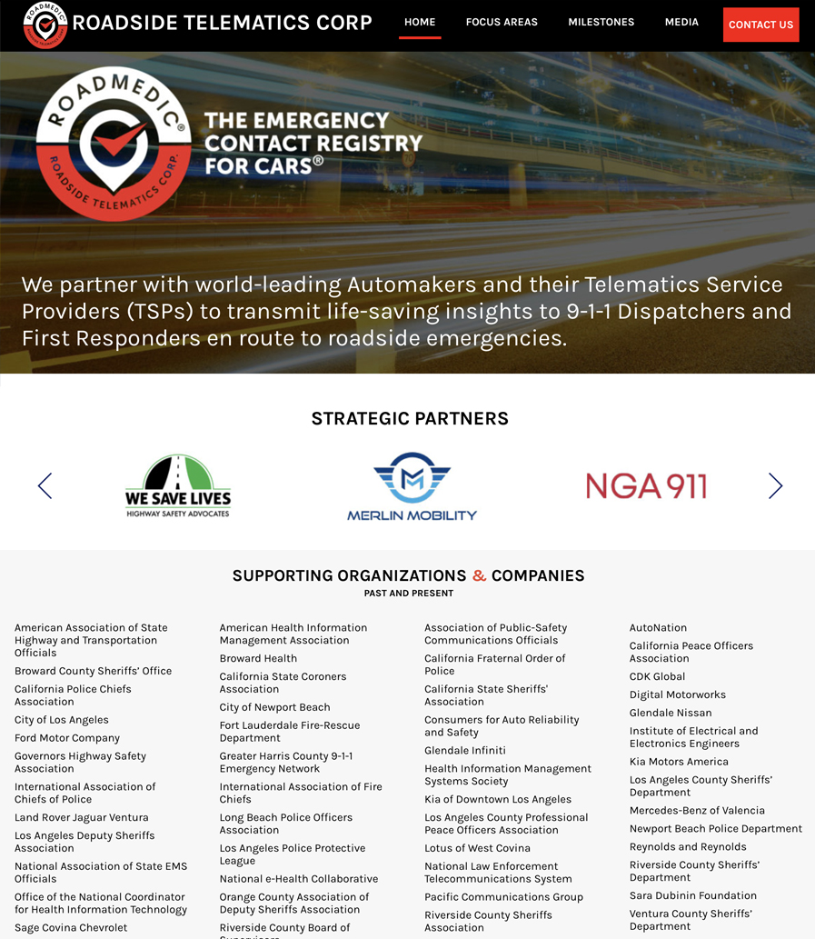 Roadside Telematics Corp.